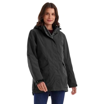 Image of Killtec Women&#039;s Outdoor Waterproof Jacket with Removable Hood