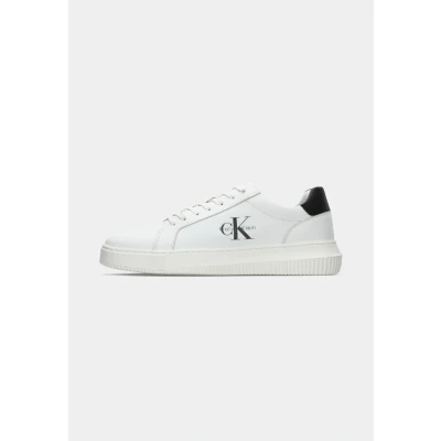Image of Calvin Klein Jeans Trainers, Men&#039;s, Size: 43, Black/bright white shoes