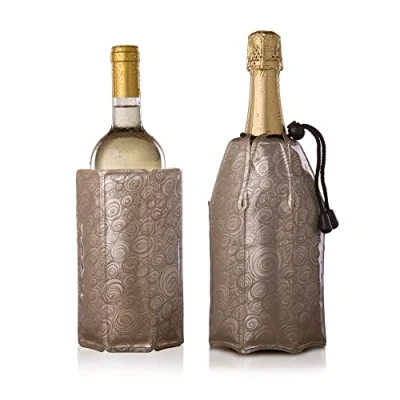 Image of Vacu Vin Wine and Champagne Cooler Active Coolers Sleeve Platinum 2 Pieces