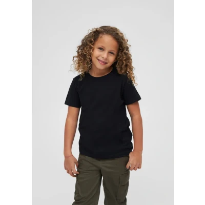 Image of Brandit Print Tshirt for kids, Size: 7 8y, Black