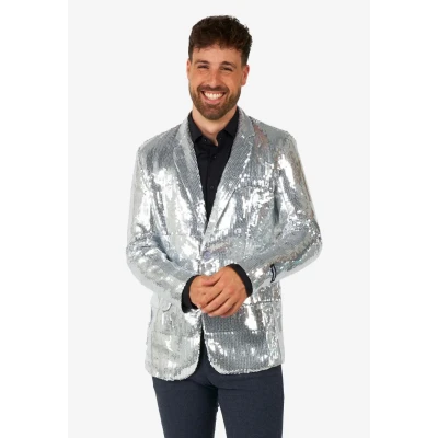 Image of Suitmeister Blazer jacket, Men&#039;s, Size: Large, Silver