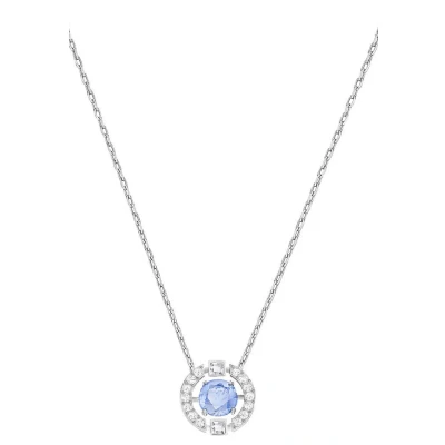 Image of Swarovski Necklace, Women&#039;s, Size: One Size, Silber/blau