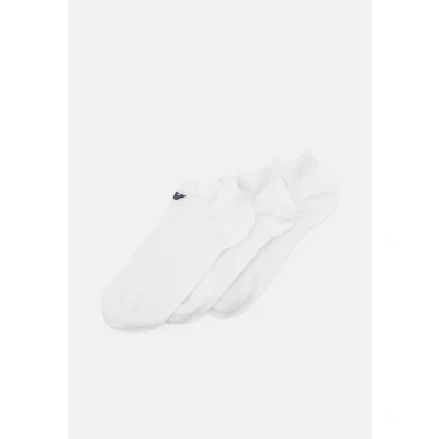 Image of Emporio Armani 3 PACK Socks, Men&#039;s, Size: S/M, White