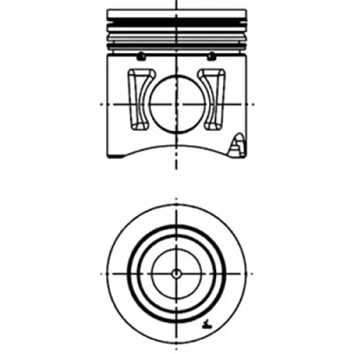 Image of Piston KOLBENSCHMIDT 40339600