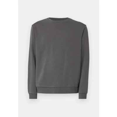 Image of Jack &amp; Jones Jjebradley CREW Sweatshirt, Men&#039;s, Size: Small, Castlerock