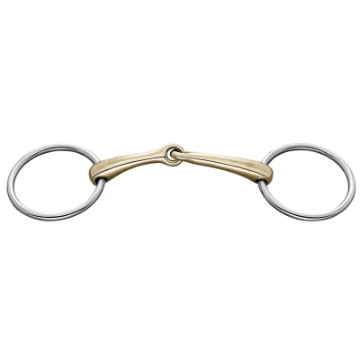 Image of Sprenger Dynamic RS loose ring snaffle 14mm single jointed