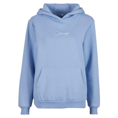 Image of Mister Tee Dreamy Wording Fluffy Hoodie, Women&#039;s, Size: 4XL, Powderblue