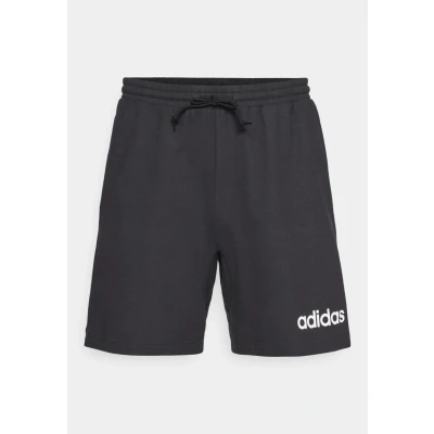 Image of adidas Sportswear Essentials Linear Single Short Sports shorts, Men&#039;s, Size: XS, Black/white