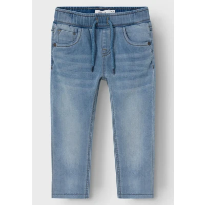 Image of Name it Nmmryan Slim fit jeans for kids, Size: 9 12m, Light blue