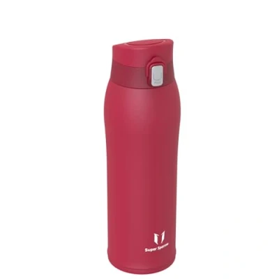Image of Super Sparrow Water Bottle Stainless Steel 18/8 Travel Mug 750ml Insulated Metal BPA Free Leakproof Drinks