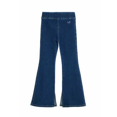 Image of Desigual Flared Trousers for kids, Size: 11/12y, Blue
