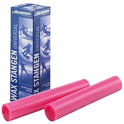 Image of Holmenkol Universal wax Bar Pink 4 X 250g Ski and snowboard