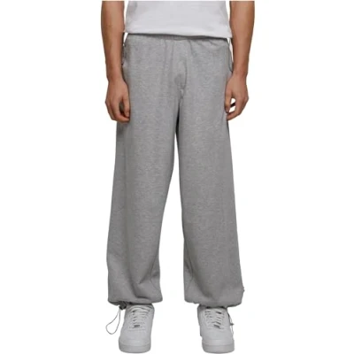 Image of Urban Classics Parachute Heavy Tracksuit bottoms, Men&#039;s, Size: Small, Grey