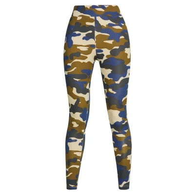 Image of Urban Classics Women&#039;s High Waist Camo Tech Leggings Dress Pants, Summerolive Camo, S Slim