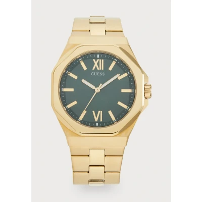 Image of Guess Emperor Unisex Watch goldcoloured, Size: One Size, Gold coloured