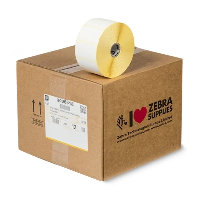 Image of Zebra 2740 Labels, 76 mm, Box of 4, 2100 25 12