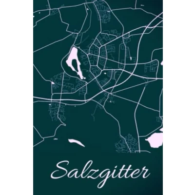 Image of Salzgitter: deine Stadt, Region, Heimat! Notizbuch DIN A5 liniert 120 Seiten Geschenk