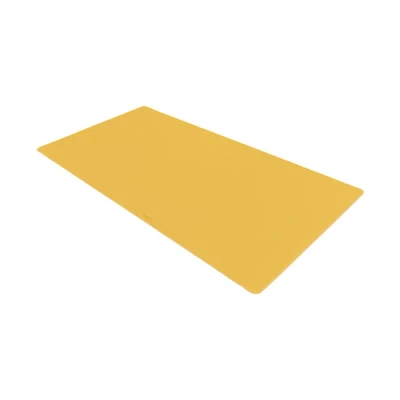 Image of Leitz Desk Mat, Large 80 x 40cm Pad, Non Slip Mat For Laptop, PC, Monitors &amp; Mouse Mats, Desktop Protector Home/Office Use, Cosy Range, Warm Yellow, 52680019