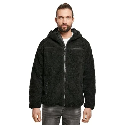Image of Brandit Worker Fleece jacket, Men&#039;s, Size: 7XL, Black