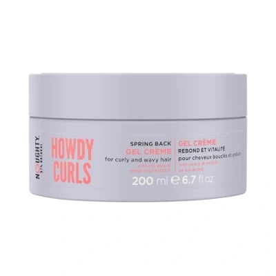 Image of Noughty Howdy Curls Spring Back Gel Crème 200ml