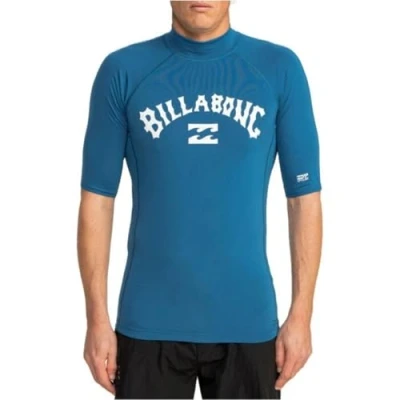 Image of BILLABONG Boy&#039;s Logo Surf Ss Rashguard
