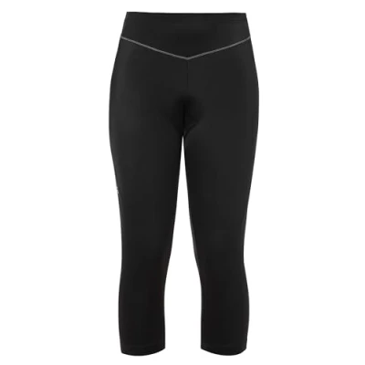 Image of Vaude Active 3/4 sports trousers, Women&#039;s, Size: 8, Schwarz (200)