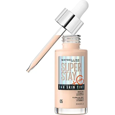 Image of Maybelline Super Stay up to 24H Skin Tint Foundation + Vitamin C 30ml (Various Shades) 5