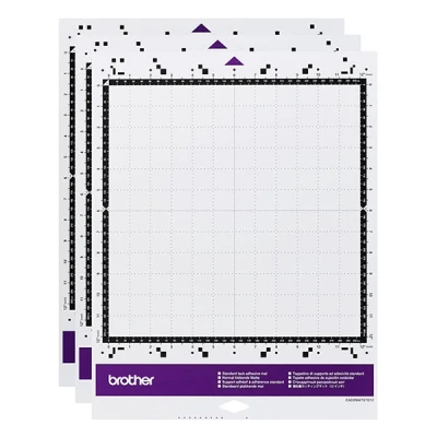 Image of Artemio Brother ScanNCut SDX Standard Tack Adhesive Mat Pack of 3