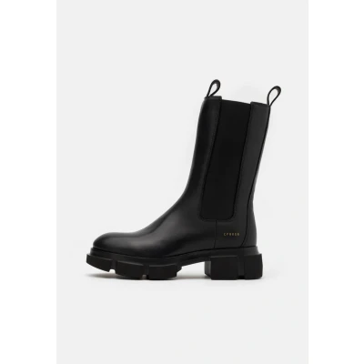 Image of Copenhagen CPH500 Platform boots, Women&#039;s, Size: 3.5, Black Leather
