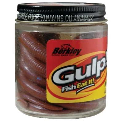 Image of Berkley Gulp Alive Nightcrawler Dark Brown (15cm) Artificial bait