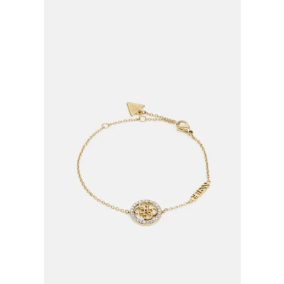 Image of Guess LIFE IN Bracelet Yellow goldcoloured, Women&#039;s, Size: Large, gold coloured