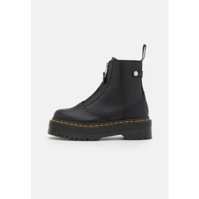 Image of Dr. Martens Jetta Platform ankle boots black, Women&#039;s, Size: 6.5, Black Leather