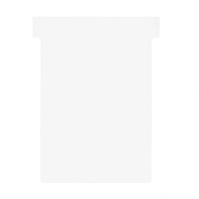 Image of Nobo T Cards White Size 3 (Pack of 100)