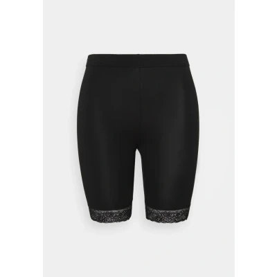 Image of Vero Moda Curve Vmlennon Cycle Shorts, Women&#039;s, Size: 18 20, Black