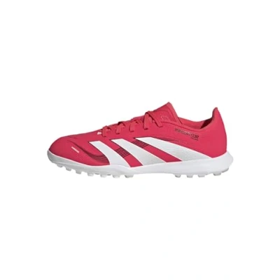 Image of adidas Performance Predator League Astro turf trainers for kids, Size: 10.5K, Lucid red ftwr white core black Synthetics