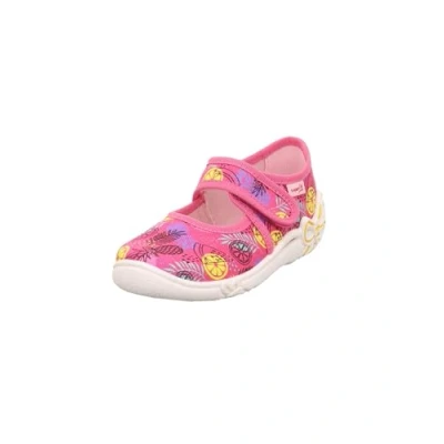 Image of Superfit Belinda Slippers for kids, Size: 6/6.5K, Pink/mehrfarbig Cotton