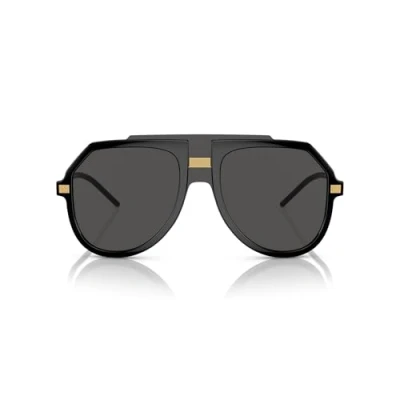 Image of Dolce&amp;Gabbana Unisex Sunglasses, Size: 45, Black