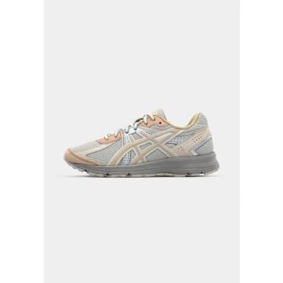 Image of Asics Sportstyle JOG 100 Unisex Trainers, Size: 95, Cream/feather grey shoes