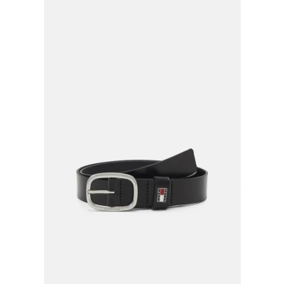 Image of Tommy Jeans TJW OVAL 3.0 Belt, Women&#039;s, Size: 30, Black