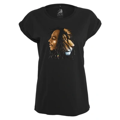 Image of Mister Tee Print Tshirt, Women&#039;s, Size: XL, Black