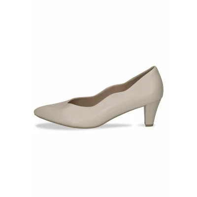 Image of CAPRICE Women&#039;s 9 22400 42 Pump, Cream Perlato, 3.5 UK