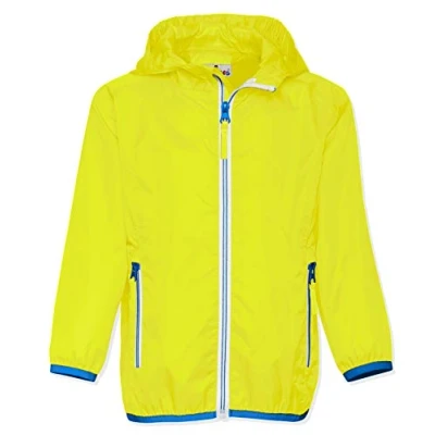 Image of Playshoes Faltbar Waterproof jacket for kids, Size: 11 12y, Neongelb