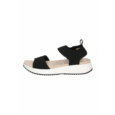 Image of Caprice Damen Pantolette mit Keilabsatz aus Leder, Khaki (OLIVE NUBUC), 36