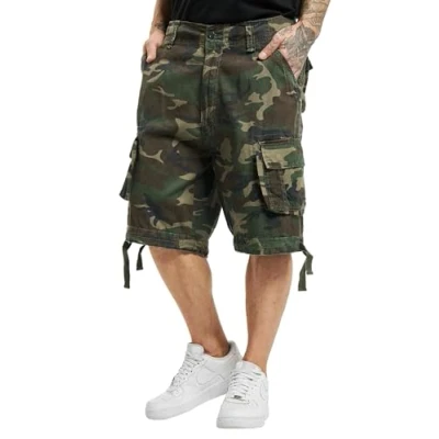 Image of Brandit Accessoires Urban Legend Cargo Shorts, Men&#039;s, Size: 3XL, Olive camo