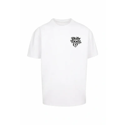 Image of Upscale by Mister Tee DON ́T CRY Print Tshirt, Men&#039;s, Size: Large, White