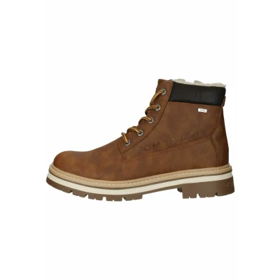 Image of TOM Tailor Winter boots, Men&#039;s, Size: 9.5, Nuts Imitation leather/ textile