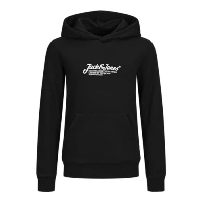 Image of Jack &amp; Jones BEAU Sweatshirt, Men&#039;s, Size: 164, Black