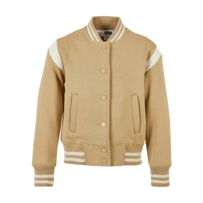Image of Urban Classics Inset College Light jacket for kids, Size: 5 6y, Unionbeige whitesand