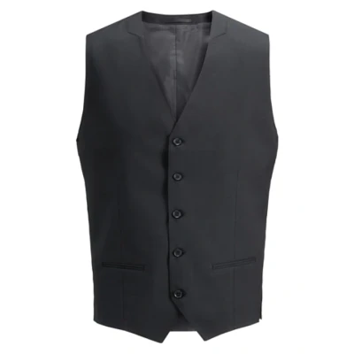 Image of Jack &amp; Jones Waistcoat, Men&#039;s, Size: 40R, Black