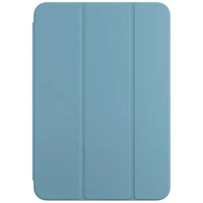 Image of Apple Smart Folio Pu Leather Book Case Blue iPad Mini 2024